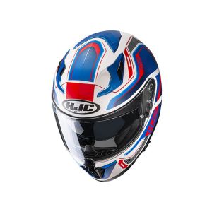 HJC i70 Lonex MC21SF Full-Face Helmet (blue matt / red / white)