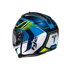 HJC C70 Lantic MC3H Full-Face Helmet (blue / white / green)