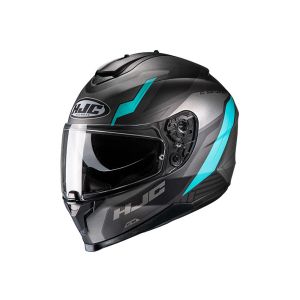 HJC C70 Silon MC4SF Full-Face Helmet (matt black / grey / blue)