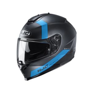 HJC C70 Eura MC2SF Full-Face Helmet (matt black / blue)