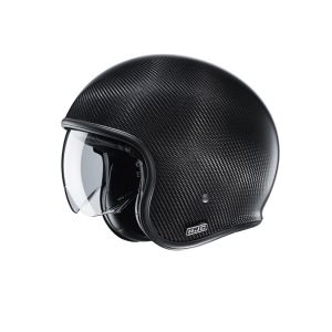 HJC V30 Solid Carbon Jet Helmet (black / carbon)