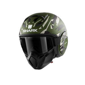 Shark Street Drak Kanhji Mat Motorcycle Helmet (black)