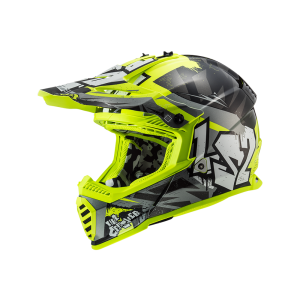 LS2 MX437 Fast Evo Mini Crusher Motorcycle Helmet
