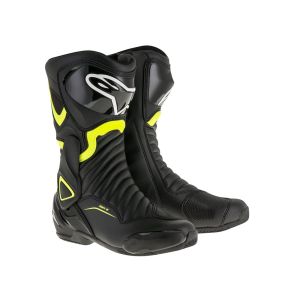 Alpinestars SMX-6 V2 motorbike boots men (black/yellow)