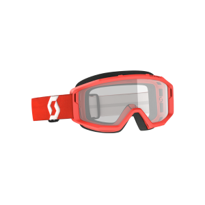 Scott Primal Motorcycle Goggles (transparent | red)