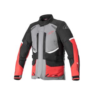 Alpinestars Andes V3 Drystar Motorcycle Jacket (grey / black / red)