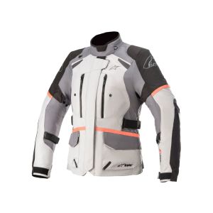 Alpinestars Stella Andes V3 Drystar Motorcycle Jacket Women (light grey / grey / black)