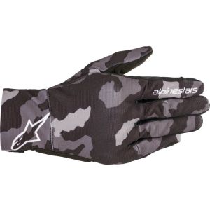 Alpinestars Youth Reef Motorcycle Gloves Children (black / grey / camouflage)