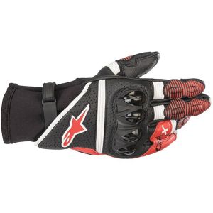 Alpinestars GPX v2 Motorcycle Gloves (black / white / red)