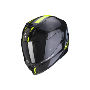 Scorpion Exo-520 Air Laten Motorcycle Helmet (black / yellow)