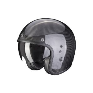 Scorpion Belfast Carbon Evo Solid Jet Helmet (black / carbon)