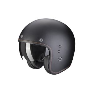 Scorpion Belfast Evo Solid Jet Helmet (matt black)