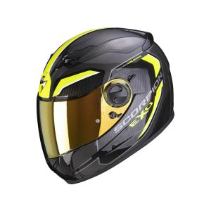 Scorpion Exo-490 Supernova Motorcycle Helmet (black / yellow)