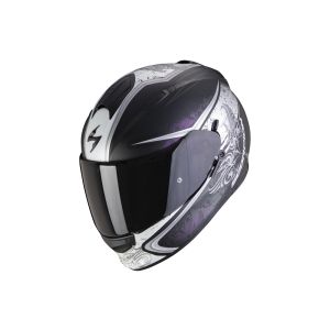 Scorpion Exo-491 Run Full-Face Helmet (matt black / purple / white)