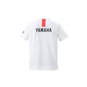 Yamaha Racing Heritage T-Shirt Herren (weiß/rot)