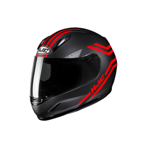 HJC CL-Y Strix MC1SF Motorcycle Helmet Children (matt black / red)