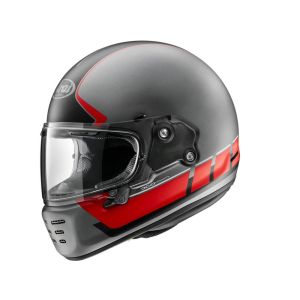 Arai Concept-X Speedblock Red Full-Face Helmet (grey / red)