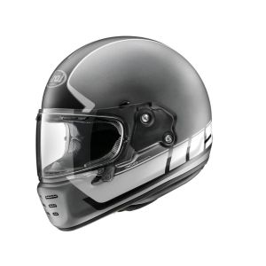 Arai Concept-X Speedblock White Full-Face Helmet (grey / white)