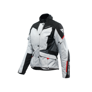Dainese Tempest 3 D-Dry Motorcycle Jacket Women (grey / black / red)