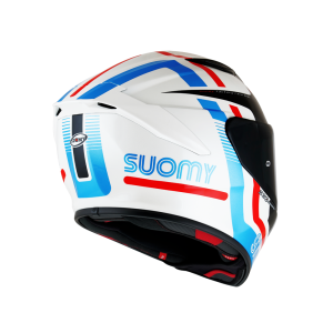 Suomy Track-1 Ninety Seven Motorcycle Helmet (white / blue / red)