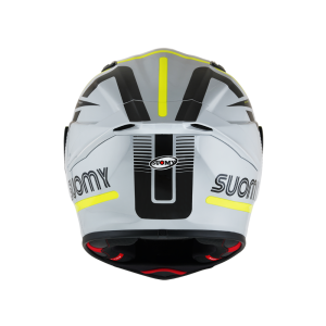 Suomy Track-1 Ninety Seven Motorcycle Helmet (grey / yellow)