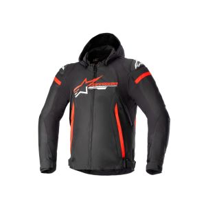 Alpinestars Zaca Waterproof Motorcycle Jacket Men (black / red / white)