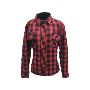 Bores Lumber Jack Shirt Women (with aramid fabric | red)