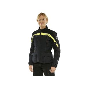 Dane Nimbus Gore Tex Pro Motorcycle Jacket Women (black / neon yellow)