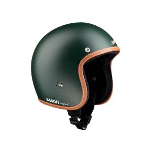 Bandit Premium Jet Motorcycle Helmet (without ECE | green)