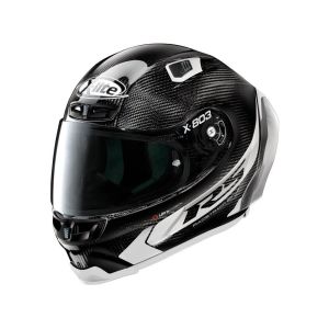 X-Lite X-803 RS Ultra Carbon Hot Lap Motorcycle Helmet (black / white)