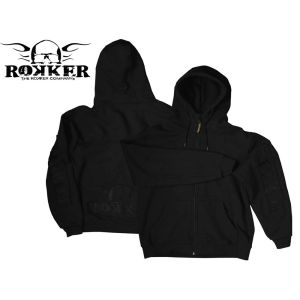rokker Zip Hoody (black)