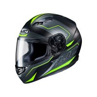 HJC CS-15 Trion MC3HSF Full-Face Helmet (matt black / green)