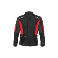 Germot Aron Junior Children Motorcycle Jacket (black / red)