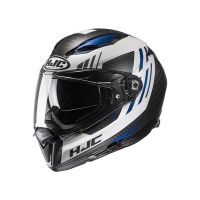HJC F70 Carbon Kesta MC2SF Full-Face Helmet (black / white / blue)