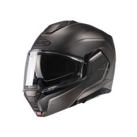 HJC i100 Solid Flip-Up Helmet (titanium matt)