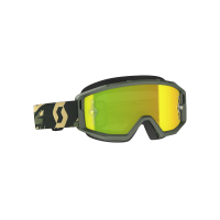 Scott Primal Motorcycle Goggles (mirrored | camouflage / yellow)