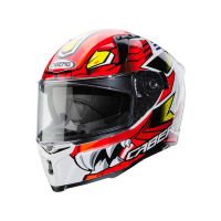 Caberg Avalon Giga Motorcycle Helmet (white / red / yellow)