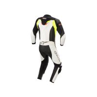 Alpinestars GP Force Chaser Leather one-piece suit (black / white / yellow / red)