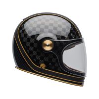 Bell Bullitt Carbon RSD Check-It Motorcycle Helmet (black / carbon / gold)