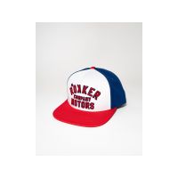 rokker Motors Basecap (white / blue / red)