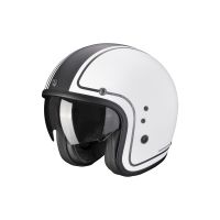 Scorpion Belfast Evo Retrol Jet Helmet (matt white / black)