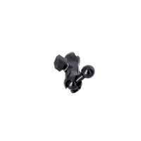 SW-Motech clamp arm extension 3 inch articulated arm (black)