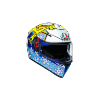 AGV K3 SV Top Rossi Winter MLPK Motorcycle Helmet (2016)