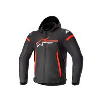 Alpinestars Zaca Waterproof Motorcycle Jacket Men (black / red / white)