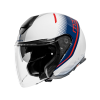 Schuberth M1 Pro Mercury Jet Helmet (white / blue / red)