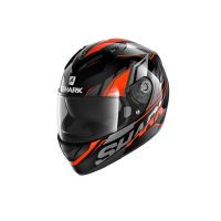 Shark Ridill 1.2 Phaz Motorcycle Helmet (black / red / grey)