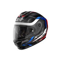 X-Lite X-903 Ultra Carbon Harden N-COM full-face helmet (black / carbon / blue / red)